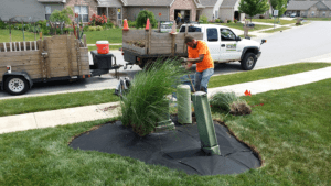 van dame can disguise unsightly meters with strategic landscaping
